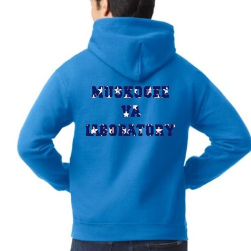 Navy & Stars Hoodie - Royal