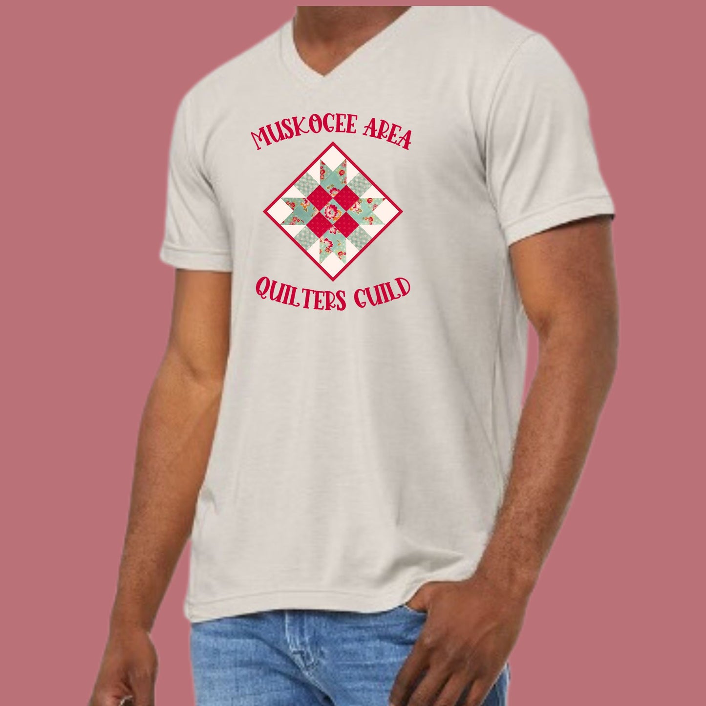 MAQG Short Sleeve V-Neck T-Shirt