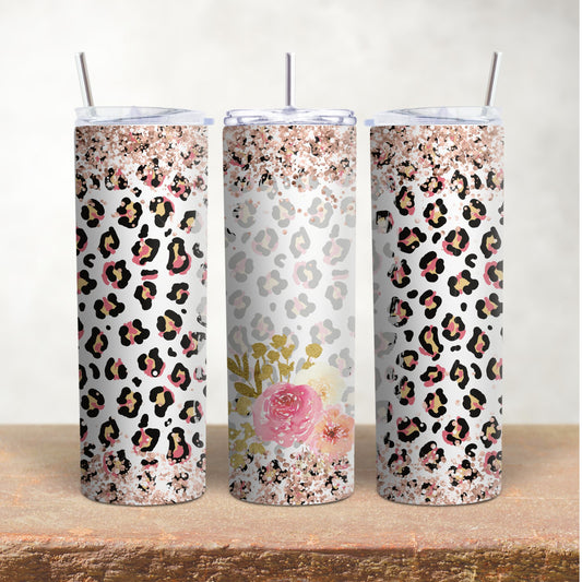 Rose & Copper On Leopard