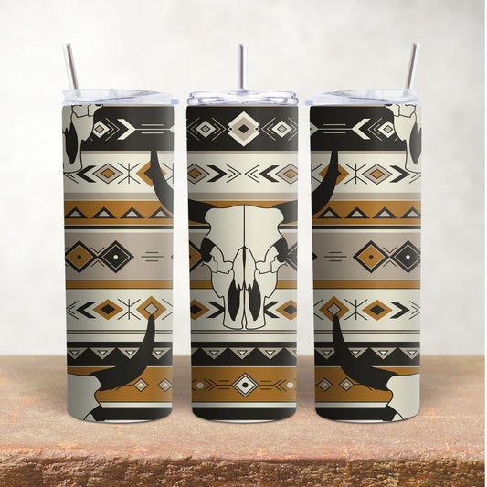 Southwest Design with Skull