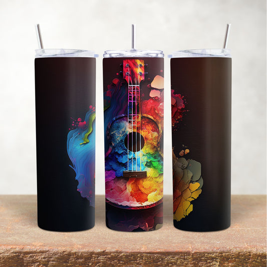 Ukulele in Ink & Alcohol