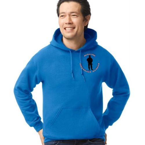 Stars & Stripes Hoodie -  Royal Blue