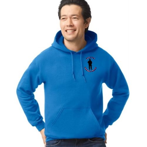 Navy & Stars Hoodie - Royal